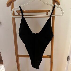 Gooseberry one piece black swimsuit